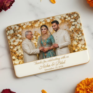 Custom Wedding Thank You Magnets