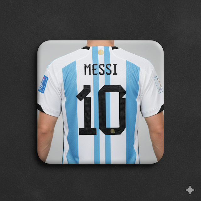 β½ Personalized Football Jersey Fridge Magnet β Wear Your Passion Every Day! π - Image 2